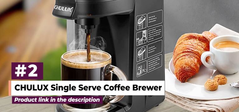 CHULUX Single Serve Coffee Brewer