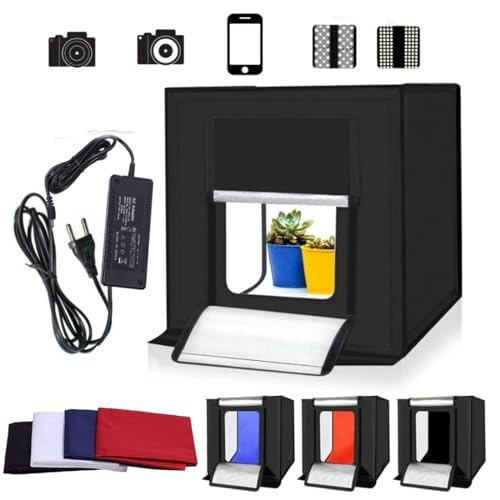 VTS 40 x40cm. Portable Photo Studio Shooting LED Tent Light Cube